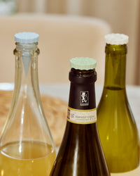 GIR Bottle Stoppers in Celebration on wine bottles
