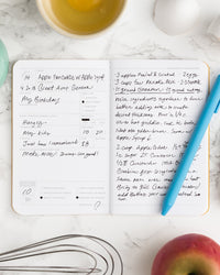 Recipe Passport on a themed background