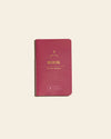 Book Passport on a cream background