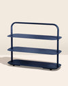 The Open Spaces Navy Entryway Rack on a cream background.