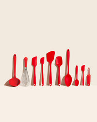 The GIR Red 10 Piece Best Seller Set on a cream background. 