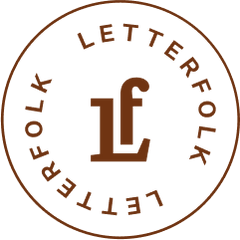 The LetterFolk Logo. 