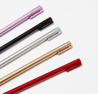 The Apex Pens in Metallic Set in Multi on a white background. 